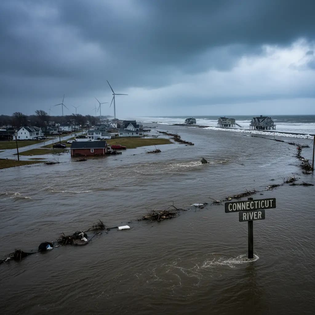 Flood in CT: Connecticut River & Coastal Flood Risks