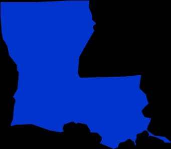 louisiana map
