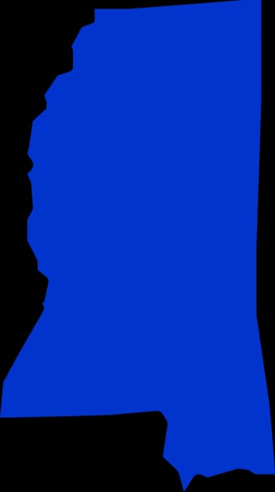 mississippi map